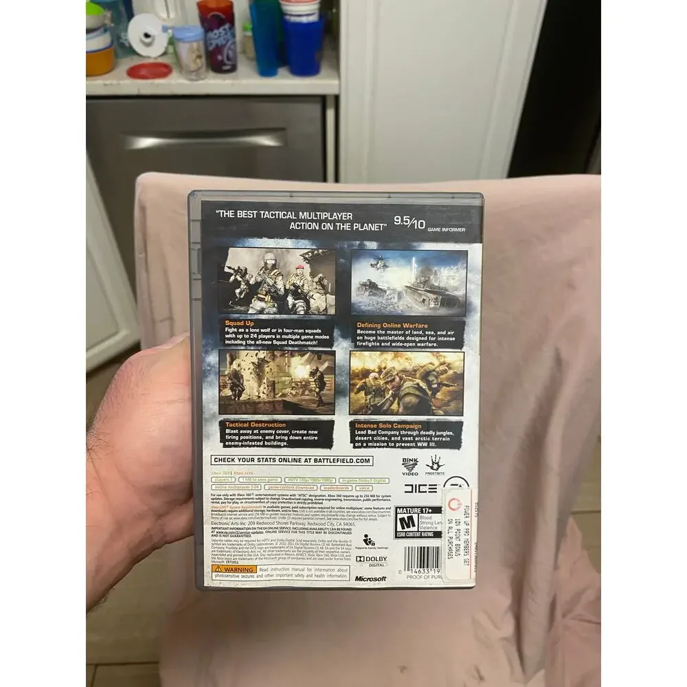 Battlefield: Bad Company 2 (Microsoft Xbox 360, 2010)